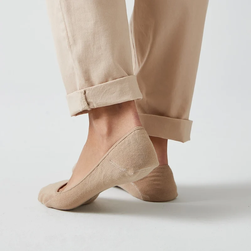 Loafer Socken | Weiß