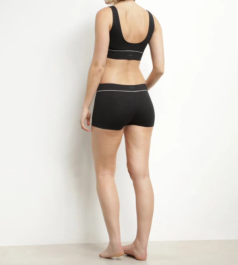 Haut de maillot de bain femme en microfibre Noire Dim Move