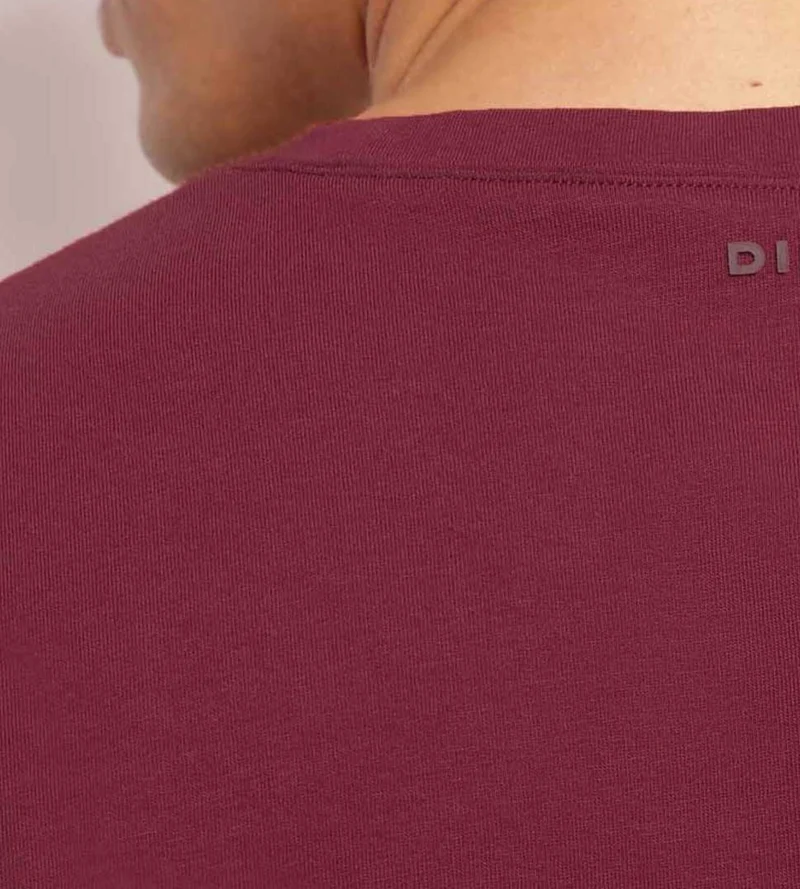 T-shirt de sport homme thermorégulateur en jersey Bordeaux Dim Move