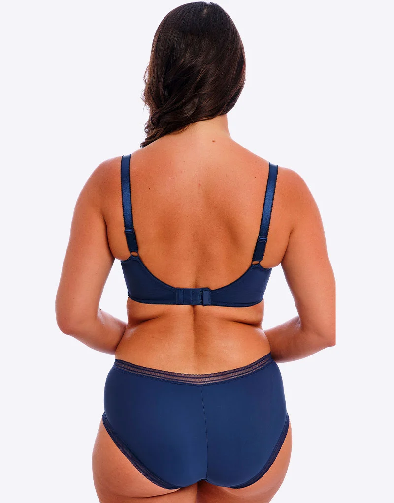 Fantasie Fusion Lace Full Cup Side Support Bra French Navy Blue
