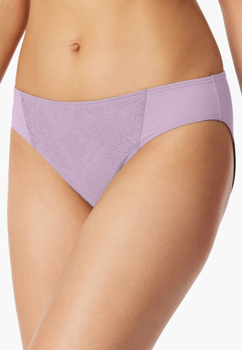 Slip mit Spitze Flieder - Air