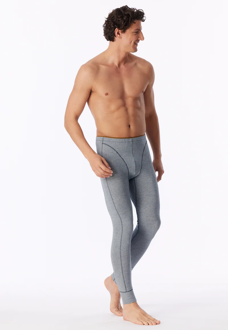 Unterhose lang Grau gemustert - 95/5