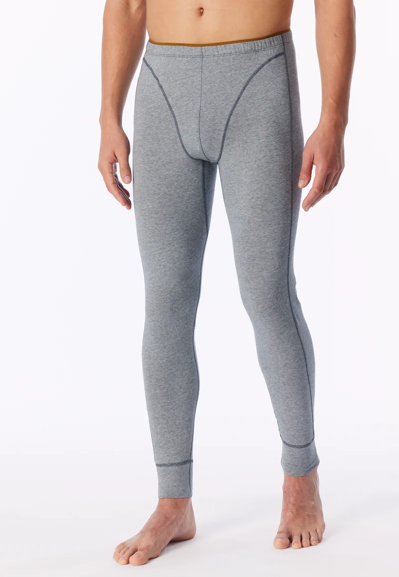 Unterhose lang Grau gemustert - 95/5