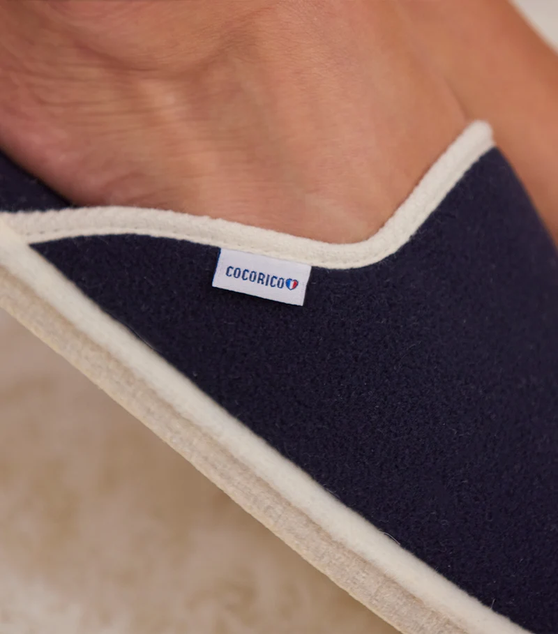 Mules Femme Marine