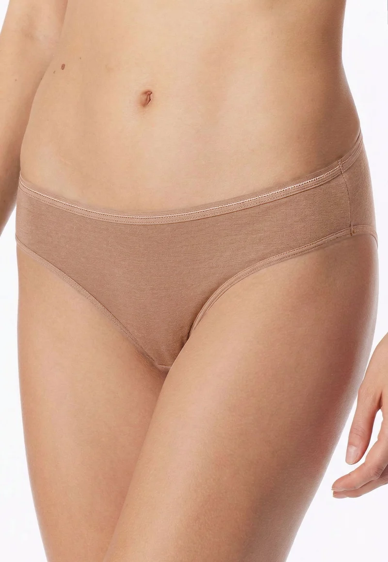 Slip 2er-Pack Braun/Mint - Modal Essentials