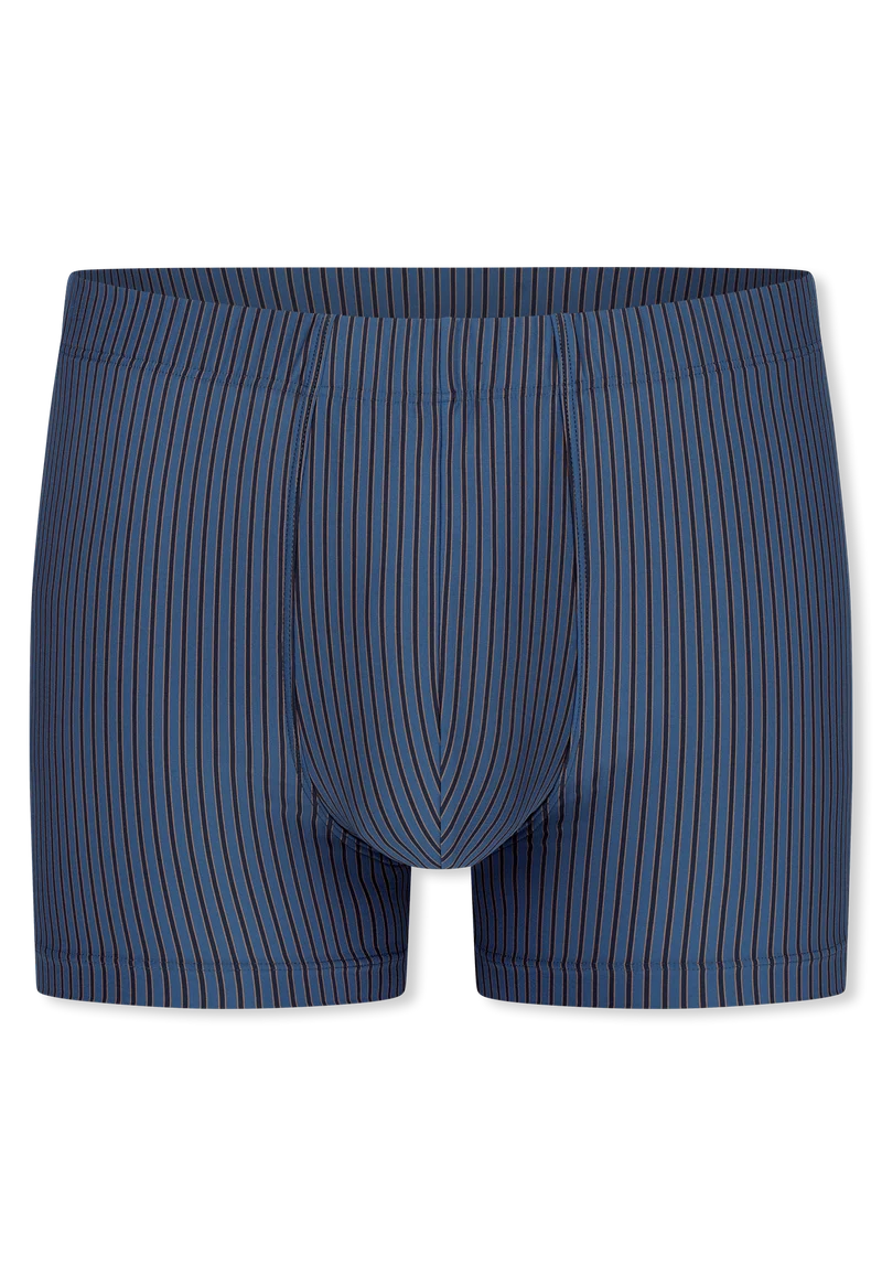 Enge Boxershorts Blau gestreift - Pure Micro