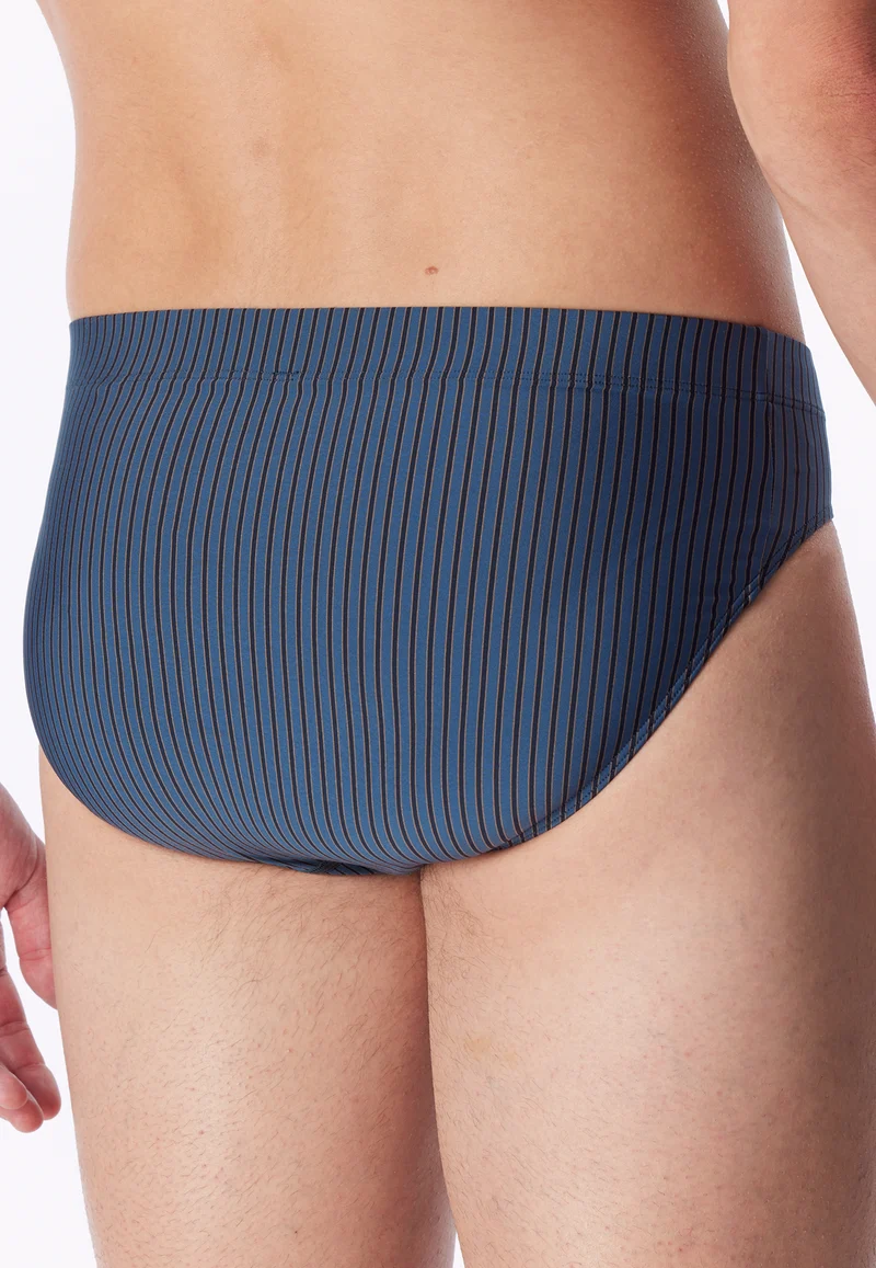 Slip Blau gestreift - Pure Micro