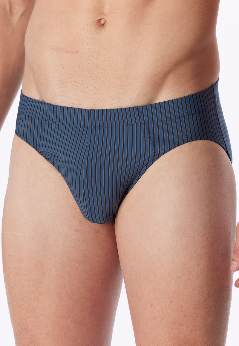 Slip Blau gestreift - Pure Micro