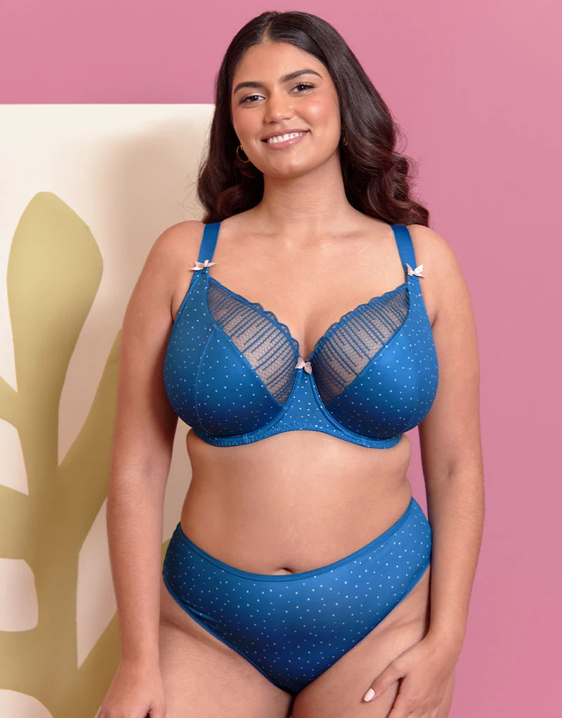 Flirtelle Everyday Brazilian Brief Blue Print