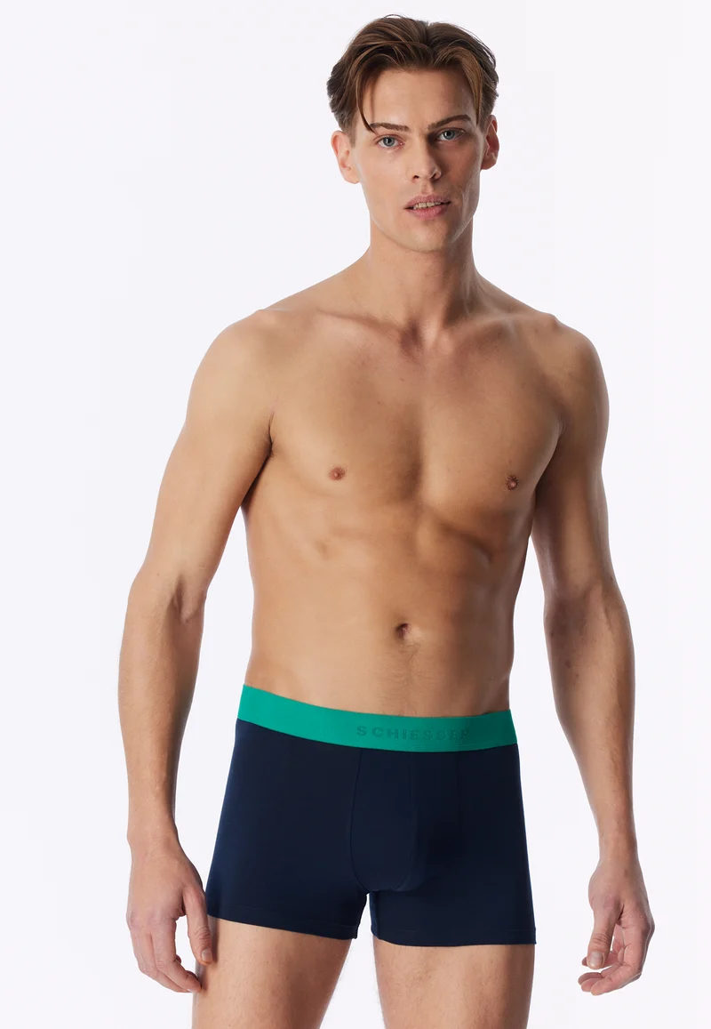 Enge Boxershorts 3er-Pack Dunkelblau - 95/5