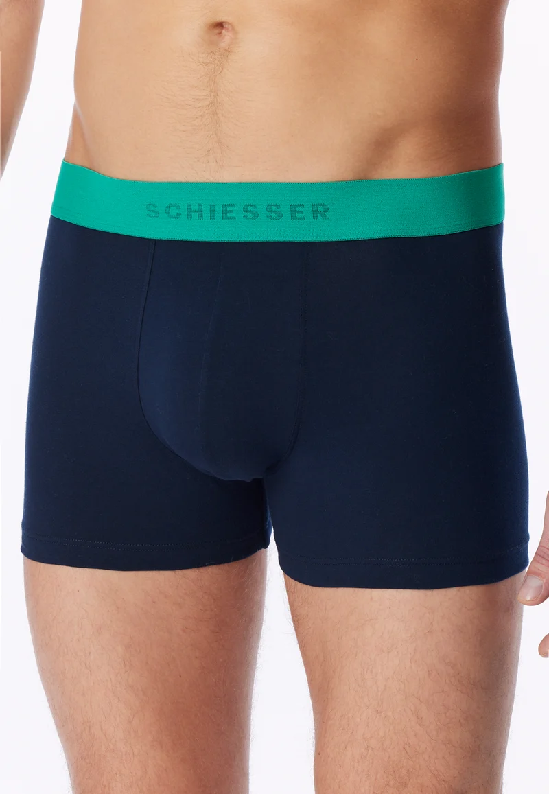Enge Boxershorts 3er-Pack Dunkelblau - 95/5