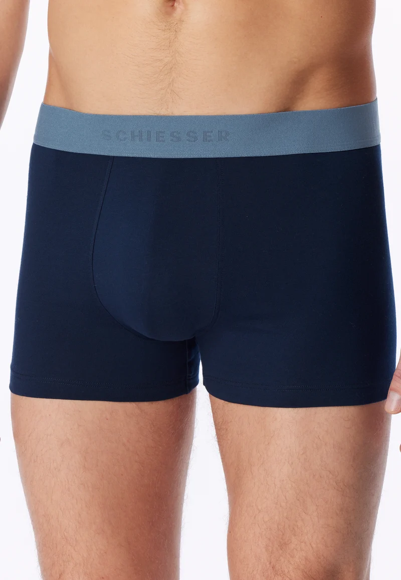 Enge Boxershorts 3er-Pack Dunkelblau - 95/5
