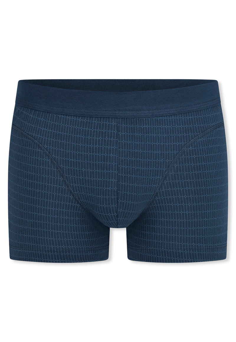 Enge Boxershorts Blau gemustert - Comfort Fit