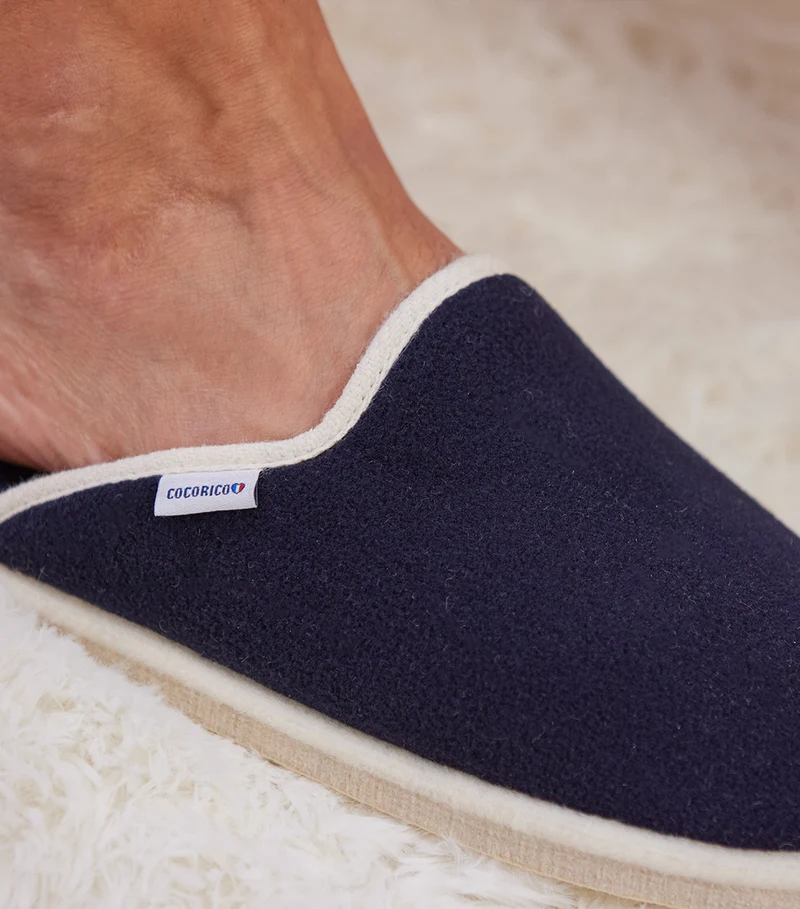 Mules Homme Marine