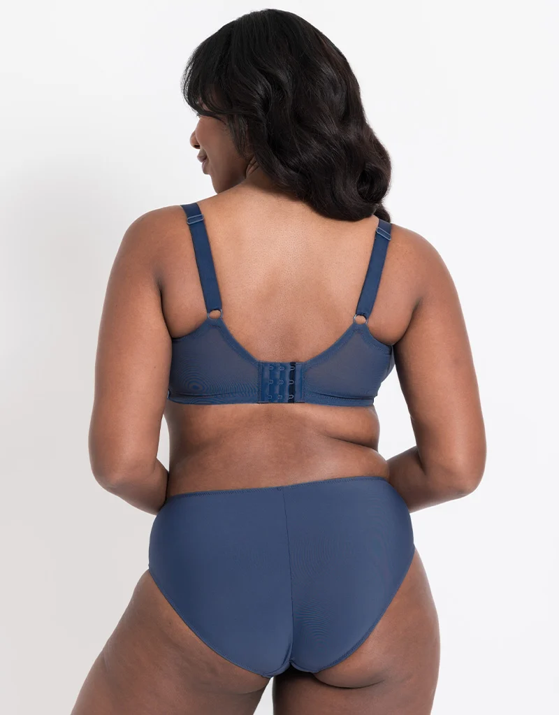 Flirtelle Emilie Classic Brief Denim Blue