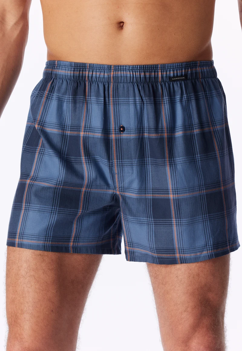 Boxershorts mit Knopfleiste Bunt gemustert - Boxershorts Multipack