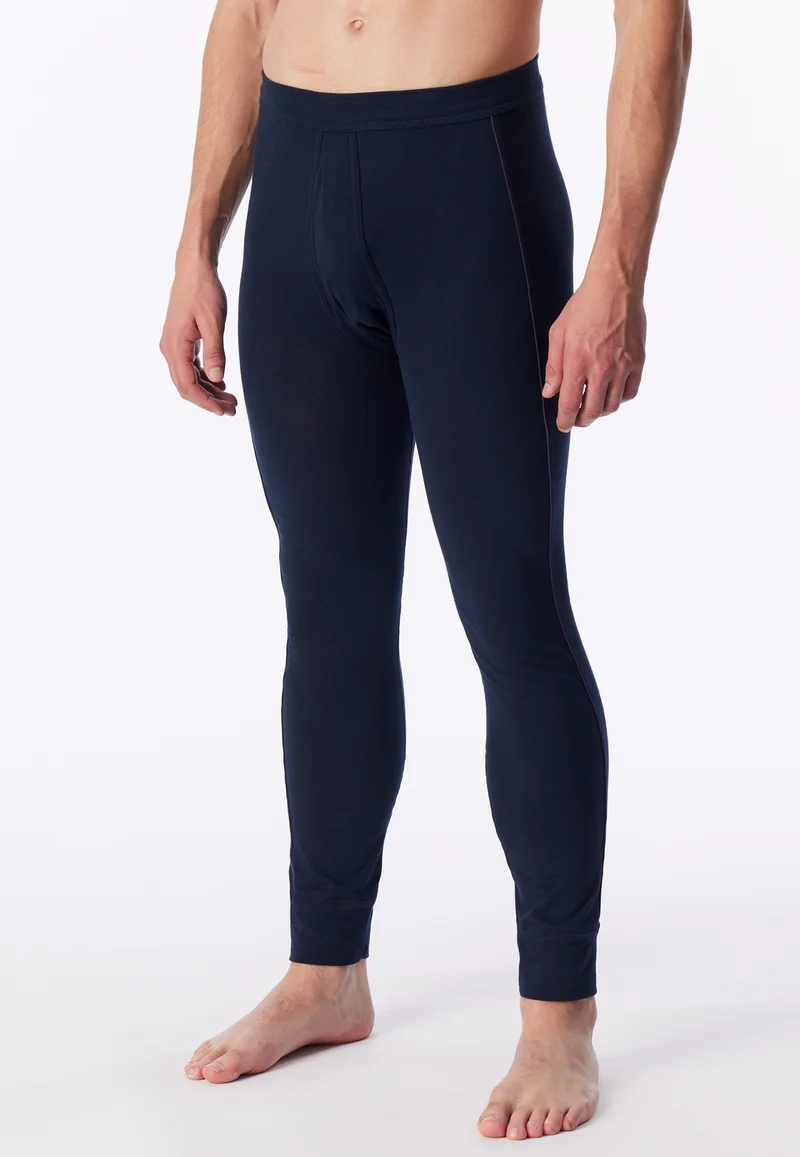 Unterhose lang Dunkelblau - Comfort Fit