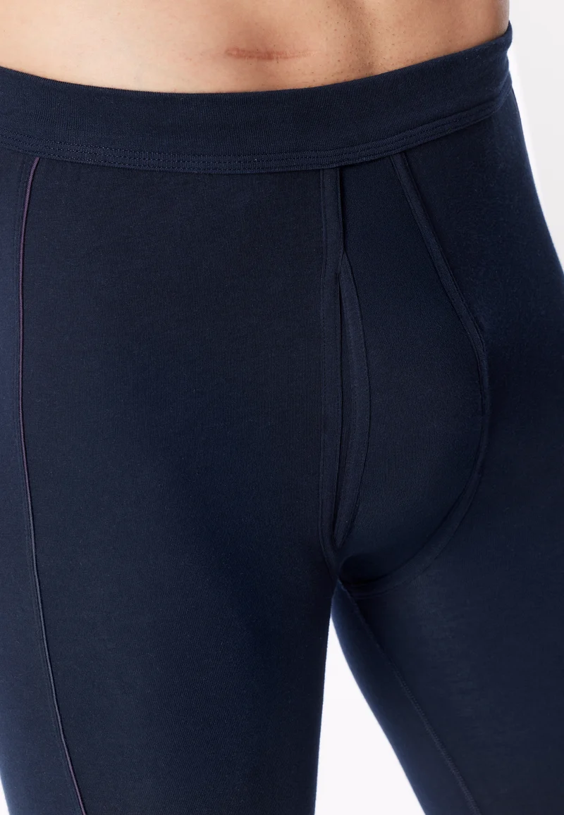 Unterhose lang Dunkelblau - Comfort Fit