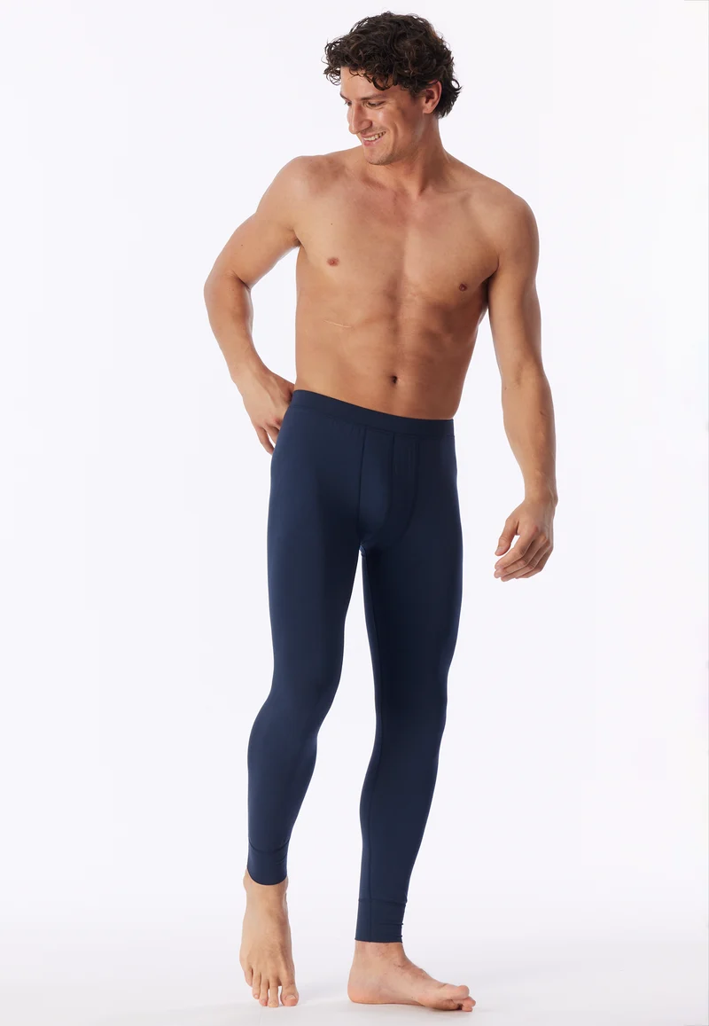 Unterhose lang Dunkelblau - Casual Warming