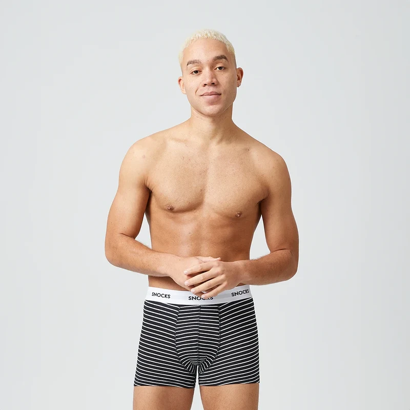 Boxershorts mit Streifen | Rote Streifen