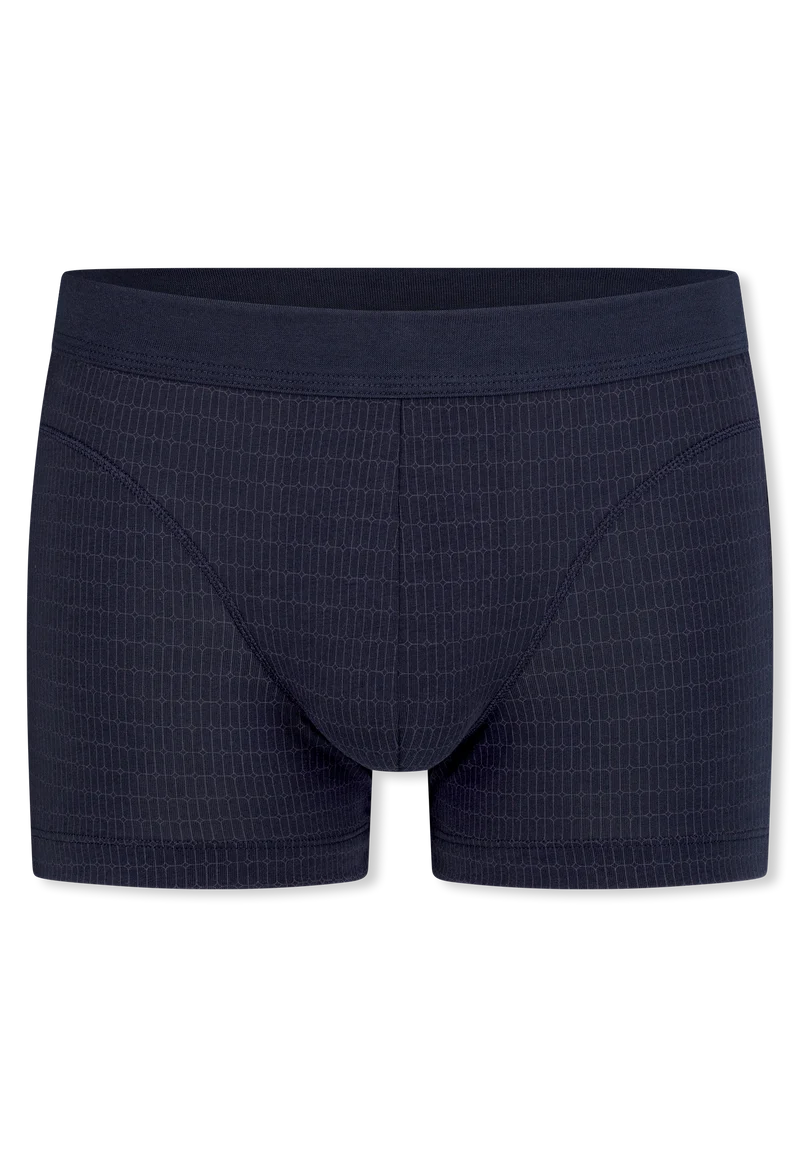 Enge Boxershorts Dunkelblau gemustert - Comfort Fit