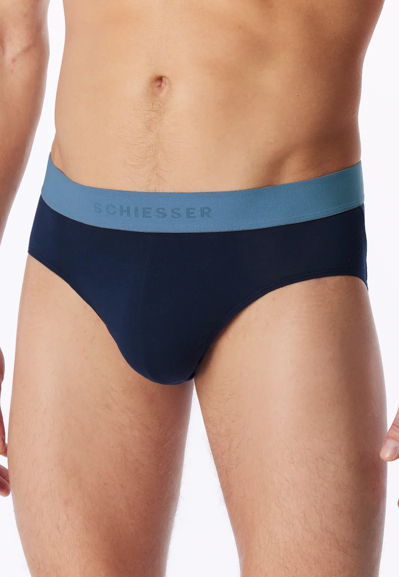 Slip 3er-Pack Dunkelblau - 95/5