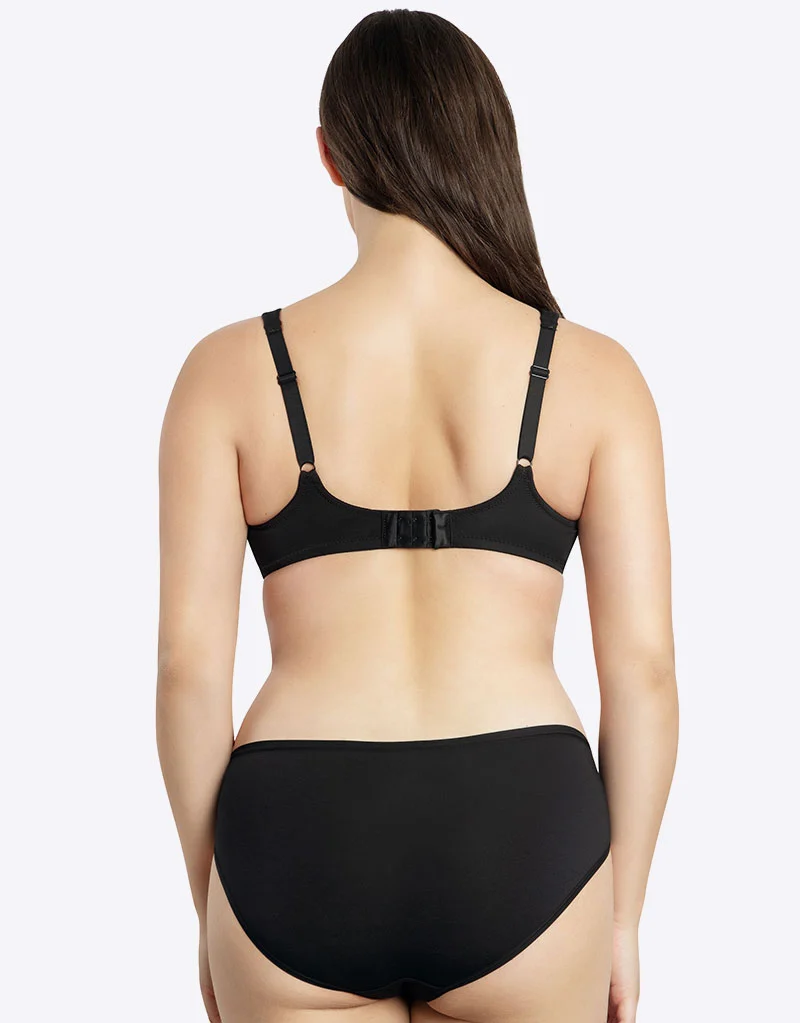 Parfait Erika Moulded Full Cup T Shirt Bra Black