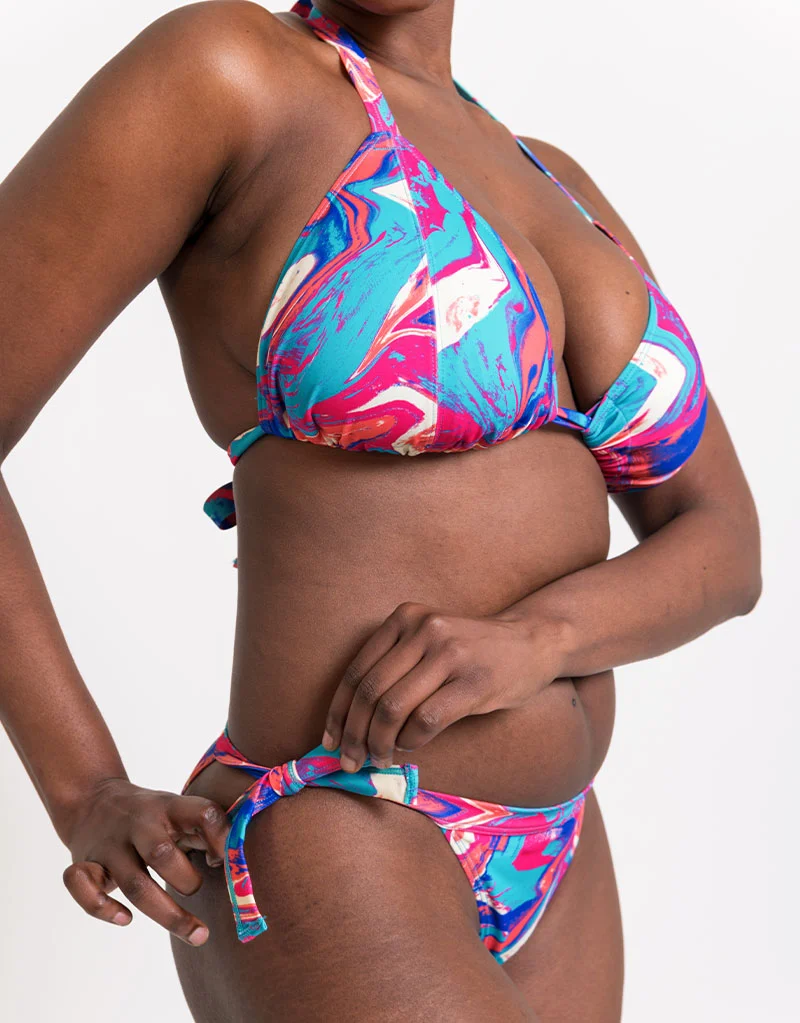 Curvy Kate Ibiza String Bikini Brief Print Mix