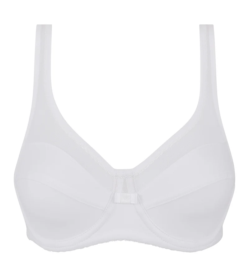 Soutien-gorge emboîtant avec armatures blanc Generous Coton Bio Dim