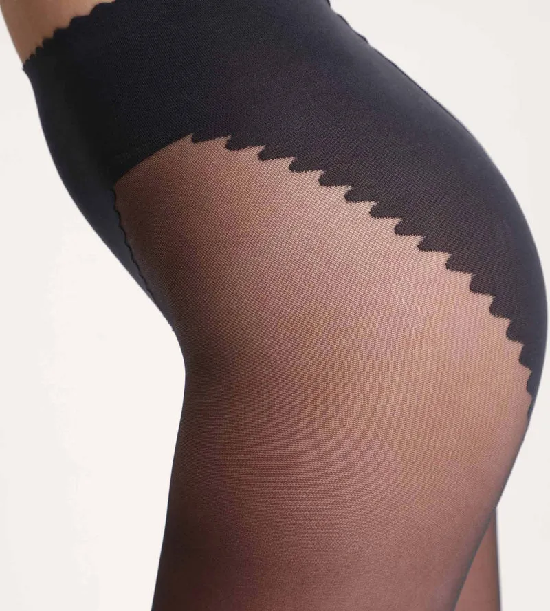 Collant noir Body Touch Ventre Plat 20D