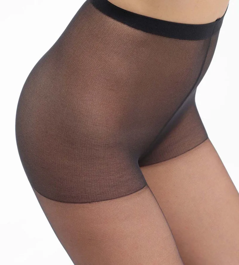 Collant voile transparent noir Mes Essentiels de DIM 15D