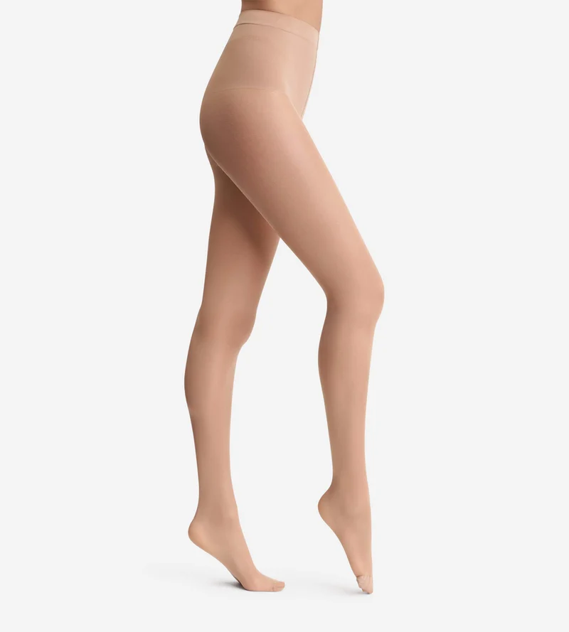 Collant peau dorée Diam's Ventre plat 25D
