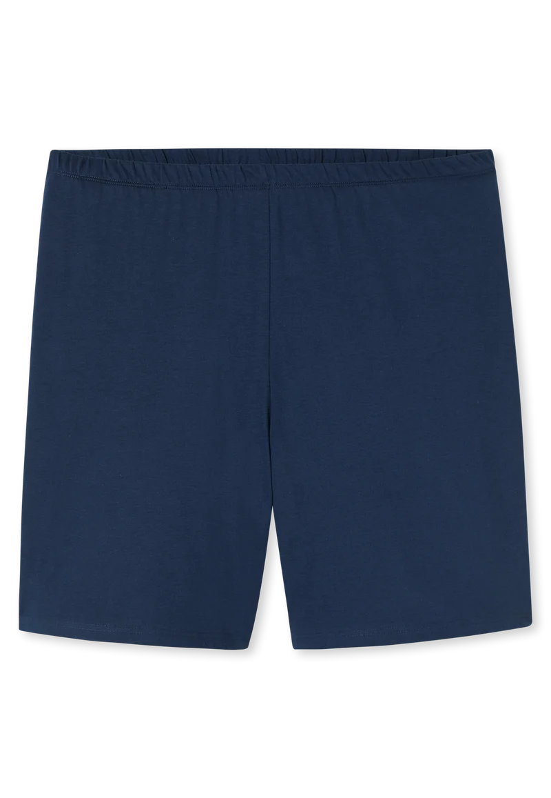 Schlafanzug kurz Bordeaux/Blau - Comfort Essentials