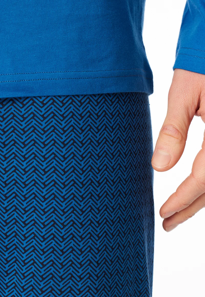 Schlafanzug Blau - Comfort Essentials