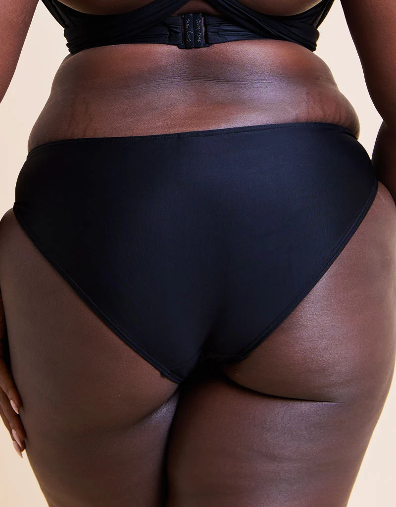 Curvy Kate Wrapsody Classic Bikini Brief Black