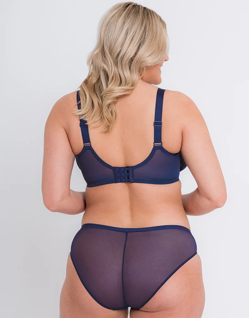 Curvy Kate WonderFull Vibe Full Cup Side Support Bra Navy
