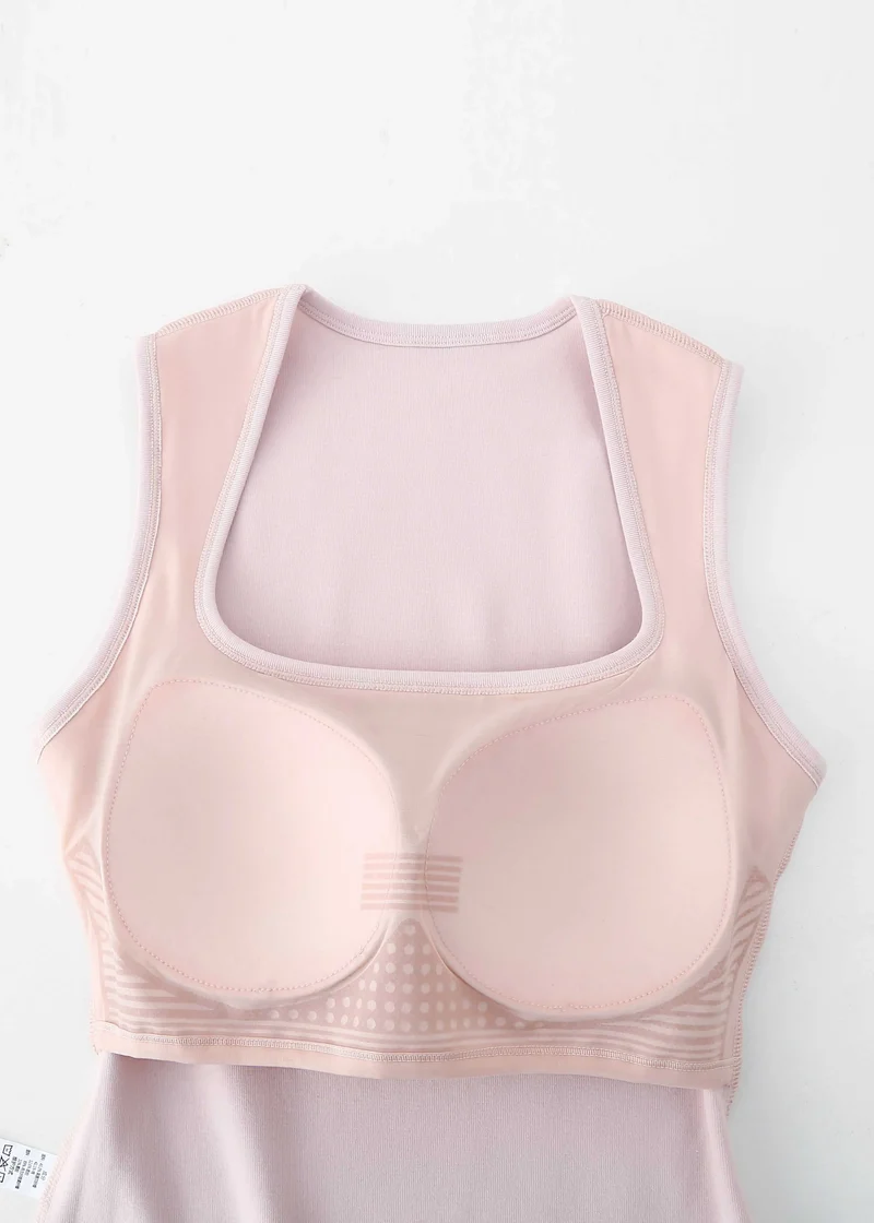 Square Neck Wide Strap Tank Top