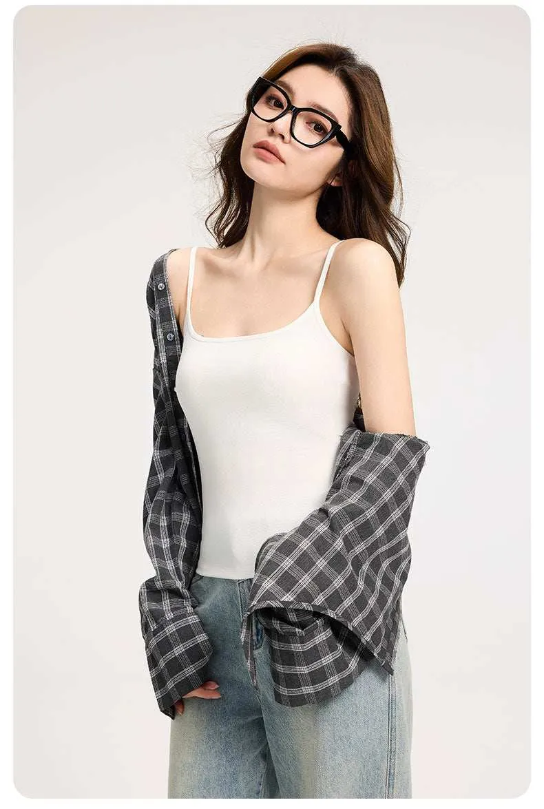 Slim-Strap Tank Top