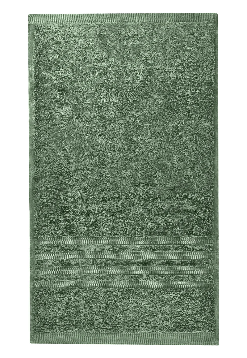 Gästetuch 30x50 cm Grün - SCHIESSER Home