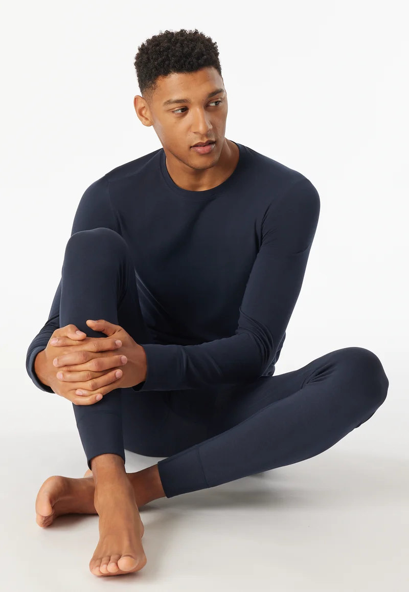 Shirt Blau - Casual Warming