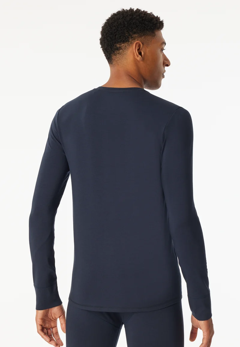 Shirt Blau - Casual Warming