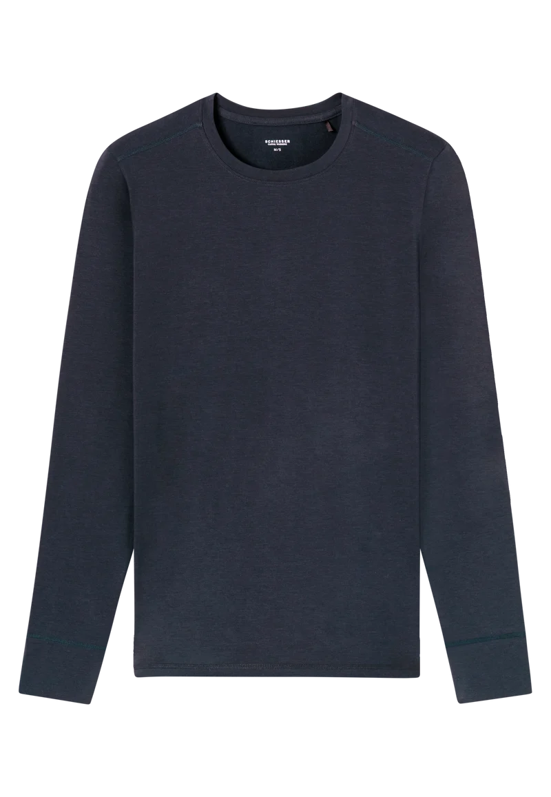 Shirt Blau - Casual Warming