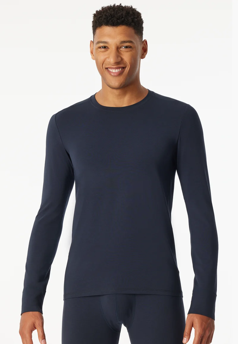 Shirt Blau - Casual Warming