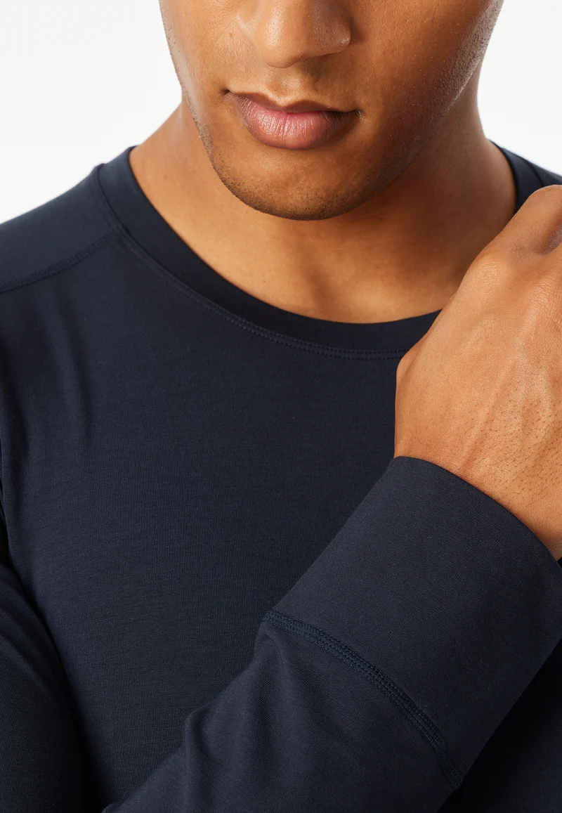 Shirt Blau - Casual Warming