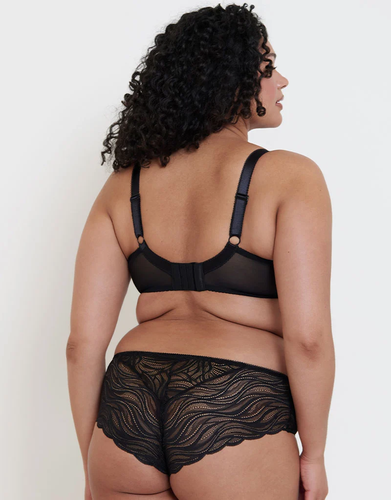 Flirtelle Elise Balcony Bra Black