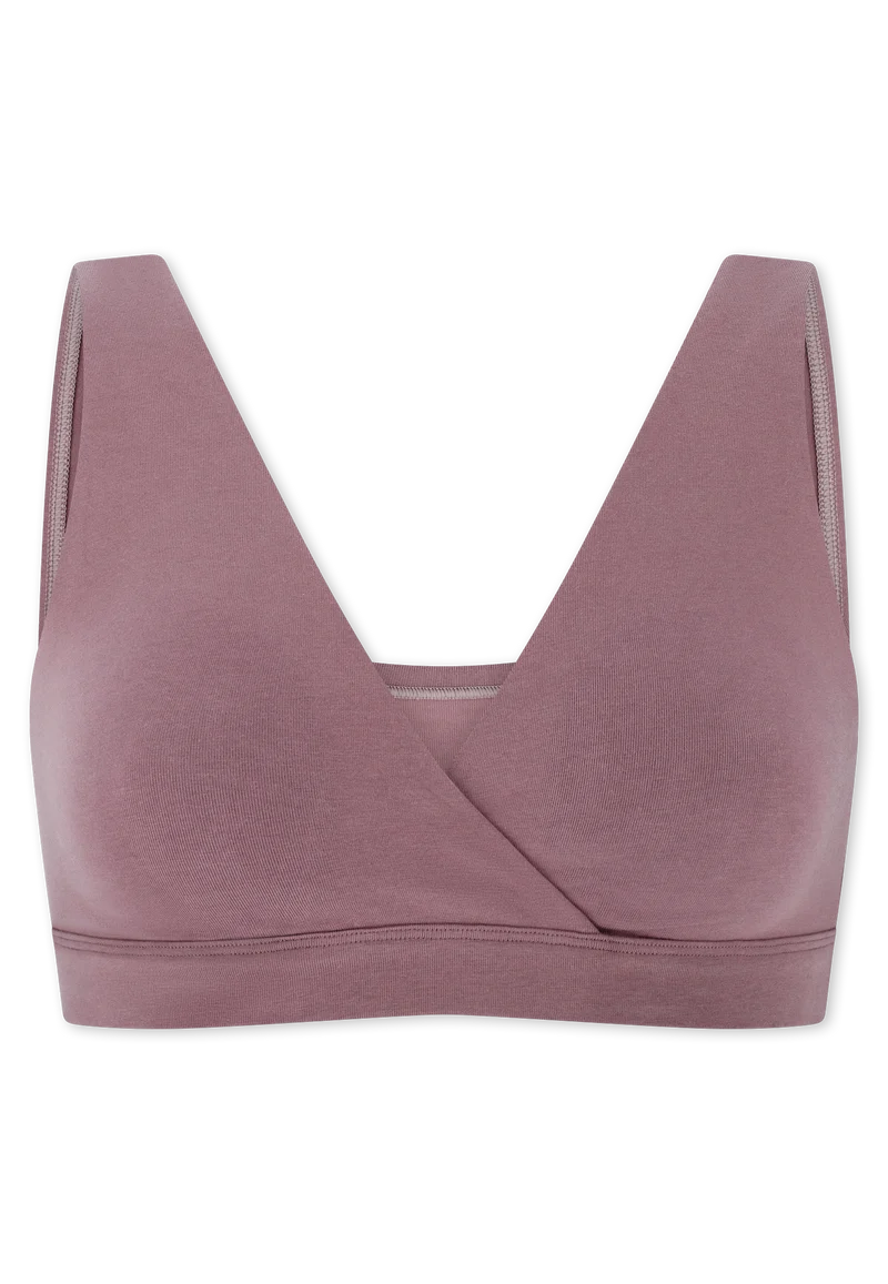Bustier Schwangerschaftswäsche mauve - Unique Maternity