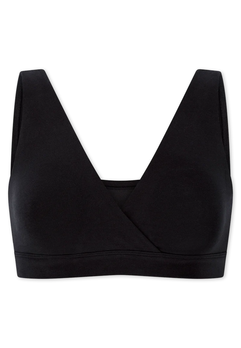 Bustier Schwangerschaftswäsche schwarz - Unique Maternity