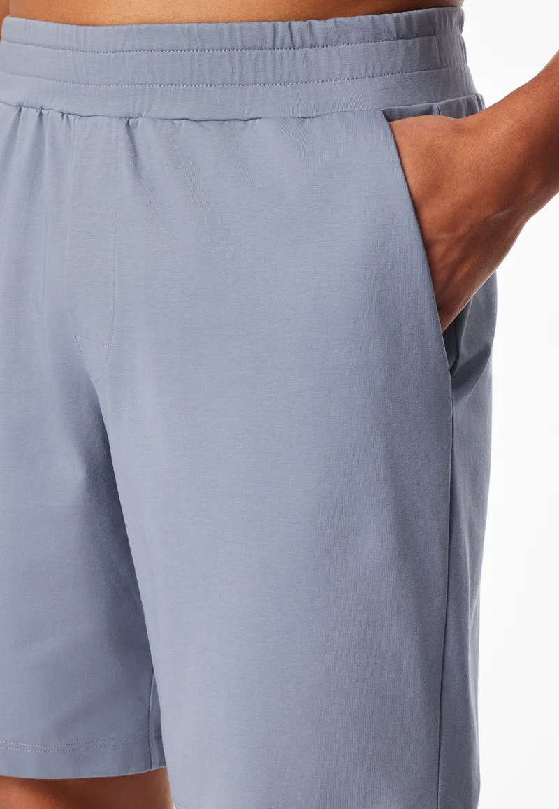Schlafanzug kurz Blau - Modern Nightwear