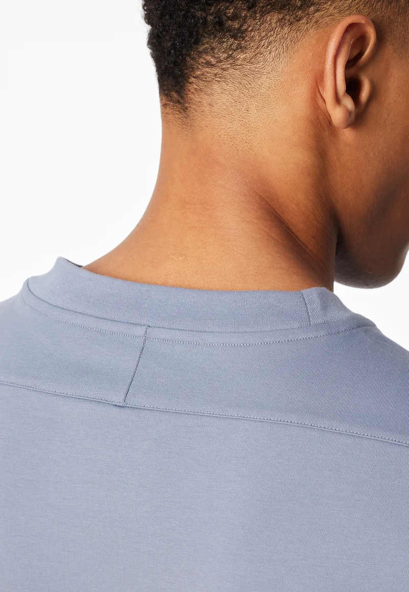Schlafanzug kurz Blau - Modern Nightwear