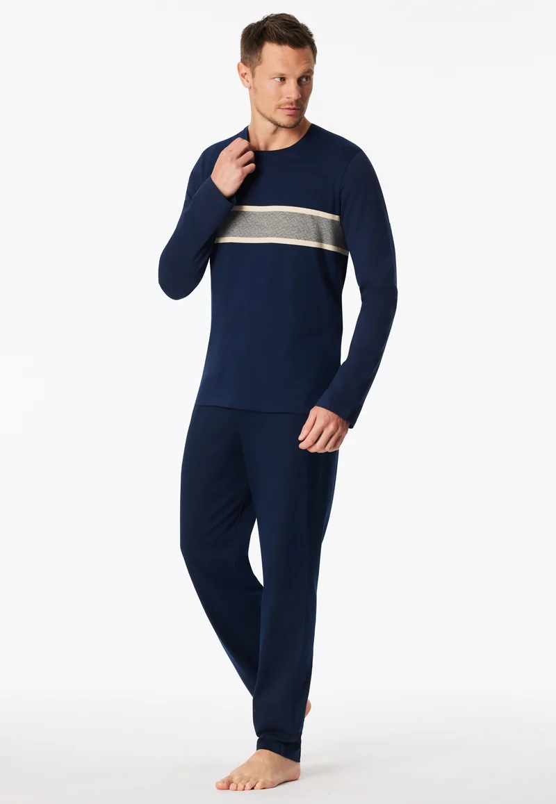 Schlafanzug Dunkelblau - Casual Essentials